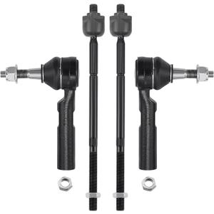 BDFHYK 4PC Inner Outer Tie Rod Kit for Dodge Journey 2009-2020