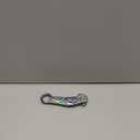 Vividstill Pocket Knife for Men, Cool Folding Knife With Embossed 3D Dragon Relief, Great Gift Edc Knife For Men Outdoor Survival Camping Hiking (Rainbow)