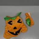 ANIAC Pet Pumpkin Costume Cat Halloween Hat Cloak Sets Puppy Poncho Dog Halloween Cosplay for Kitty Small Medium Sized Dog (Orange)