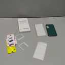 SPIDERCASE Designed for Samsung Galaxy S22 Case, [10 FT Military Grade Drop Protection],2 Pack [Tempered Glass Screen Protector+Camera Lens Protector] Heavy Duty Shockproof Case,Deep Green