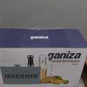 Ganiza Immersion Blender Handheld Corded 8 in 1 Hand Blender Max 1000W 16 Speed Mode Stick Emulsifier with 800ml Mixing Beaker, 600ml Chopper, Whisk, Frother, Potato Masher and Portable Bottle