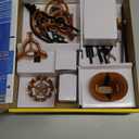 National Geographic Magnetic Marble Run - 75-Piece STEM Building Set for Kids & Adults with Magnetic Track & Trick Pieces & Marbles for Building A Marble Maze, STEM Project