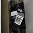 Novelty Lights Multi Hanging Ceramic Christmas String Lights - Retro Fit Traditional C9 Indoor/Outdoor Light Set w/ 25 Mini Bulbs for Roof Lines, Patios & More (Black Wire, 25' Long)