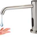 Automatic Liquid Soap Dispenser Touchless for Bathroom and Kitchen with 33.81oz/1000ml Upgraded Infrared Sensors Built in Sink Soap Dispenser for Smart Home