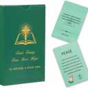 2 x Lapsia 55 Prayer Cards Christian Encouraging Bible Gifts for Women, Men & Kids Hope, Strength, Faith Thoughtful Gift for Fathers Day, Mothers Day, Birthday, Christmas