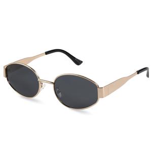 livho 2025 Trendy Oval Sunglasses - Stylish Polarized Shades for Everyday - Retro Metal Frames