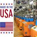 Wrangler mens Riggs Workwear Over the Calf Work Boot Socks 4 Pair Pack (Large, Grey)