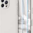 OTOFLY for iPhone 16 Pro Max Case, Compatible with MagSafe, Shockproof Magnetic Silicone Case for iPhone 16 Pro Max,[Military Grade Protection] [2 Pack Screen Protectors], Stone