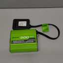 Greenworks 40V 300W Cordless Power Inverter, Sine Wave Inverter with 2 USB Ports and AC Port, IV40A00