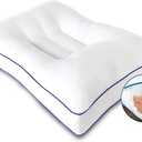 Nature's Guest Adjustable Cervical Pillow, Better Than Memory Foam Pillow for Neck Pain, Contour Orthopedic Pillow for Sleeping, Ergonomic Pillow for Side, Back and Stomach Sleepers, Standard Medium