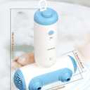 KokoSelene Bath Jets for Tub, Portable Bath Spa for Bathtub with Dual Hydro Jets, Bathtub Spa Machine Creates Soothing Bubbles for Daily Relax at Home Use (Blue)