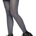 Leg Avenue Women's Nylon Tights (Grey) One Size, 90-165 lbs 