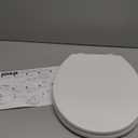 KOHLER 4639-RL-0 Cachet ReadyLatch Round Toilet Seat Soft Close, White