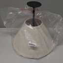Aspen Creative 58703 Transitional Hardback Empire Shape UNO Construction Lamp Shade in Beige, 11" Wide (4" x 11" x 7")