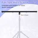 Juexica 2 Pcs DJ Lighting T-bar Cross DJ Lighting Extension Cross Bar Mount for Tripod Speaker Stand DJ Lighting Tripod Mount