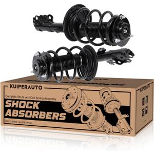 KUIPERAUTO 2PCS Front Loaded Shock Strut Spring Assembly Fit for Toyota Camry 2012-2014 2.4L/3.5L FWD,LE/XLE/SE