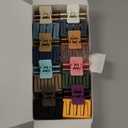 Small Hair Clips for Women and Girls - 2 Inch Rectangle Medium Claw Clips for Thin/Fine Hair - Nonslip Strong Hold Matte Jaw - 16 Pack(natural colors)