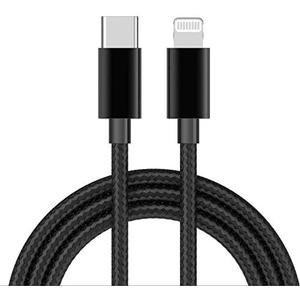 Apple MFi Certified USB C to Lightning Cable 4 FT Charger/Sync for iPhone X/XS/XR/XS Max / 8/8 Plus, (for Use with Type C Chargers) 4FT (Black)