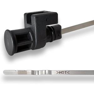 Dipstick Transmission | CVT 31086-JA00A | Fluid ATF Level Indicator Dip Gauge | Compatible with 2013 2014 2015 2016 2017 2018 Altima 4 CYL 2.5 | 2015-2020 Rogue 2.5L | Sentra 1.6L Turbo