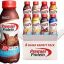 Premier Protein Shake, 8 Flavor Variety Pack, 30g Protein, No Added Sugar, 24 Vitamins & Minerals to Support Immune Health, 11 fl oz, 8 Pack Best Before Date 01/04/2026