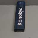 Konokyo 18 oz Insulated Water Bottle Stainless Steel Sport Bottles with 3 Lids,Navy Blue