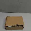 12 Pack 4" Brass Door Hinges 4 Inch Than Nickel/Black Hinges,Exterior Interior Door Hinges for Doors Indoor Wood Heavy Duty Steel Right and Left Door Hardware Hallway Front Back Hinges Easy to Install