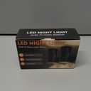 Led Night Lights Plug into Wall, 3000K/5000K Switchable, 2 Pack, Plug in Night Light, 0-100LM Dimmable Night Light, Modern Nightlights, Dusk To Dawn Sensor for Bedroom Bathroom Kitchen Stairs