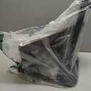 Side Table Sofa Tray for Couch Heavy Metal Base Swivel/Adjustable Height, Sofa Bed Bathroom Study TV Tray C Shaped End Table Food Snack Trays for Eating