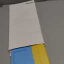 Playing Cards Holders Stands Decks w/Foldable Tabletop Stand, 3 Layers Design for Poker UNO Cards, Playing Card Accessories, Set of 4 (2 Blue + 2 Yellow)