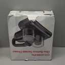 Mattress Vacuum Cleaner 5 in 1 Bed Vacuum Cleaner with 16Kpa Suction 253.7nm UV-C Light, HEPA Filtration, Ultrasonic, High Heating, 30000Rpm/Min Rotation , Replacement Filter Included, 500W, Corded (Dark Gray)