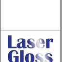 Half Fold Greeting Cards, Laser Gloss - 100 Cards
