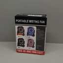 Misting Fan Portable with RGB Lantern, 30000 mAh Rechargeable Camping Mist Fan with Emergency Hurricane Supplies, Perfect Cooling Mister for Outdoor Travel