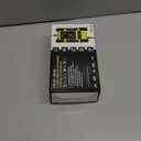 FOXSUR 12V 24V 12A Smart Battery Charger for Cars & Trucks - Fully Automatic 7-Stage Charging, LCD Display, Trickle Charger & Maintainer, Safe for AGM, Gel, Lead-Acid, Calcium Batteries