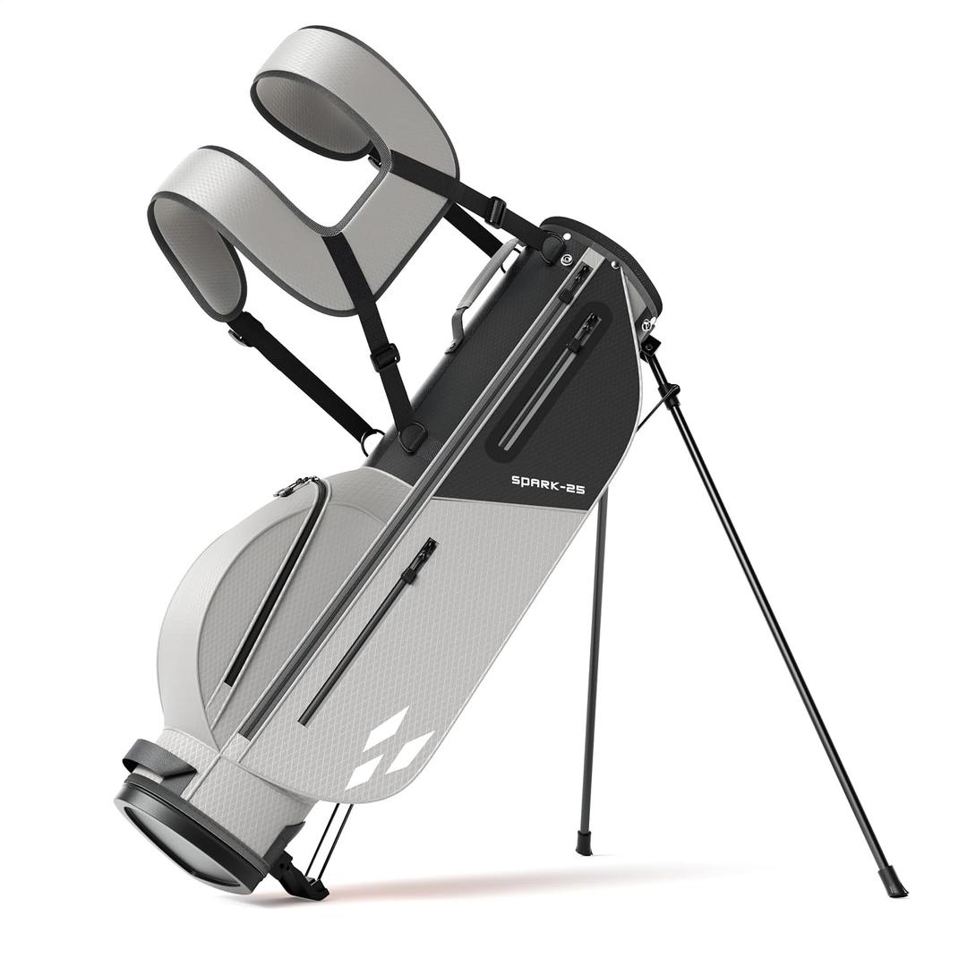 1GoTo-G Junior Golf Stand Bag - Youth Golf Bag Ages 9-12 Lightweight Golf Stand Bag for Children