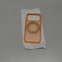 TORRAS 360 Magnetic Stand for iPhone 17 Pro Case, [Fit for MagSafe] [Rotatable Ring Kickstand] [4X Mil-Grade Shockproof] Slim Phone Cover, Camera Button, Cosmic Orange, Translucent, Ostand O3 Fitness