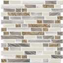 STICKGOO Peel and Stick Tile Backsplash for Kitchen, 1212Stick on Backsplash, Self Adhesive Tile for Kitchen Backsplash and Bathroom(10 Sheets, Thicker Design) (Beige&Brown)