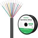 FIRMERST 18/13 Solid Sprinkler Wire for up to 12 Valves System 100 Feet