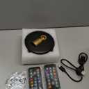 Spot Lights Indoor RGB Spotlight: Rechargeable Color Changing Wireless Uplights Indoor - Plants Tree Artwork Model Picture Display Accent Lighting for Home Decor Homeowners (2 Pack (RGB))