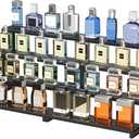 Lifewit Perfume Organizer, Bedroom Decor, Cologne Cupcake Stand, Tool-Free Assembly, Makeup Display Shelf for Vanity Bathroom Counter Storage, Black, 30 cm/12", 2 Pcs