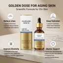 2-Pack Gloramd Face Lifting Serum, Peptide & Collagen Anti-Aging Facial Serum, Hydrating & Firming Essence Oil, Lightweight Moisturizer for Fine Lines & Skin Elasticity
