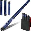 Golf Ball Retriever, Aluminum Alloy Picker Upper Tube, Golf Balls Shagger Grabber, Ball Collector, Pickup Tool Device for Men Women (Blue)