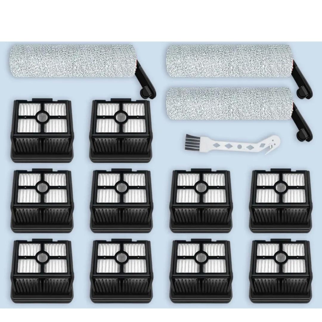 Parts Roller Brush Hepa Filter for Dreame H12 Pro / H12 Dual / H12 Plus / H13 Pro Plus Mix / M13 Beta / G10 Pro(Set J)