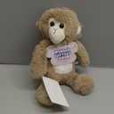 World's Softest Plush Stuffed Animal for Baby, Toddler, Kids, Adults - Adorable Toy Made from Kid-Friendly, Quality Materials - Lushee MoMo Monkey, 10"