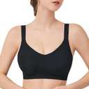 Baetty Jelly Strip Wireless Padded Seamless Bras for Women Full Coverage 5474 (XXL)
