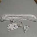 16 Inch Oil Rubbed White Grab Bar w/ Anti-Slip knurled Grip, iMomwee Stainless Steel Wall Mount Bathroom Safety Handrail Support, Shower Balance Bar, Handicap Elderly Senior Assist Textured Bath Handle