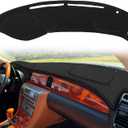 Dash Cover Mat Custom Fit for Lexus SC430 Dashboard Cover Pad Carpet Protector F281 (Black)