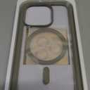 Miracase Magnetic for iPhone 15 Pro Case [Compatible with MagSafe] Full-Body Phone case with Built-in Glass Screen Protector& Camera Protector, Military Drop Proof 15 Pro Cover,Titan