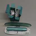 Aquasonic Vibe Series Ultra-Whitening Toothbrush  ADA Accepted Power Toothbrush - 8 Brush Heads & Travel Case  40,000 VPM Motor & Wireless Charging - 4 Modes w Smart Timer  Mint Green Metallic