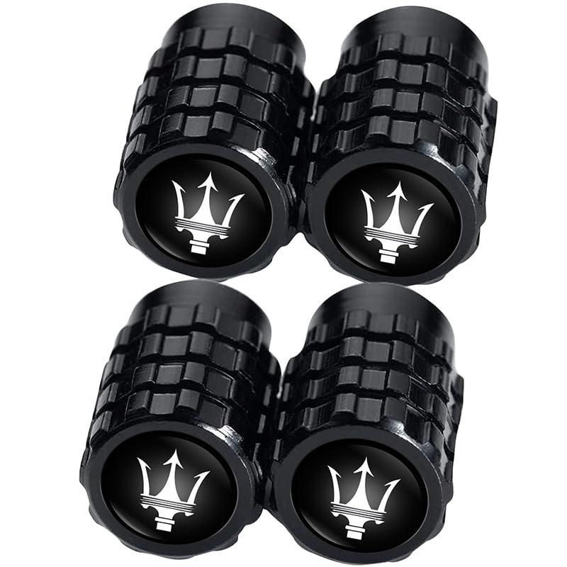 Daoquan Metal Auto Car Tire Valve Stem Caps Compatible with Infiniti Infinity QX50 Q50 Q70 Q70L Q60 QX30 QX60 QX80 All Models Wheel Cap, Air Valve Caps Styling Decoration Accessories 4pcs, Large
