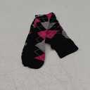 Mysocks Unisex Knee High Long Socks Argyle (8-11)